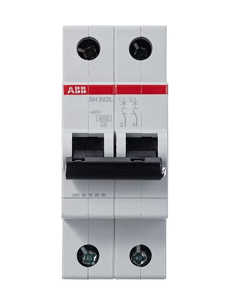 Автоматический выключатель ABB SH202L 2-полюсный C50