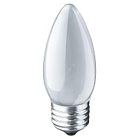 Лампа свеча 60w Е27 матовая