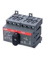Выключатель-разъединитель реверсивный ABB OT40F3С 3Р 40А с ручкой управления (рубильник)