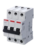 Автоматический выключатель ABB Basic M 3P 63A C 4,5кА, BMS413C63