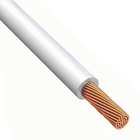Провод ПуГВ (ПВ-3) 0,5 мм² белый