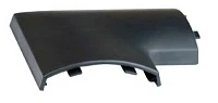 DKC In-Liner Front Угол плоский для напольного канала 75х17 мм APSP A, цвет чёрный