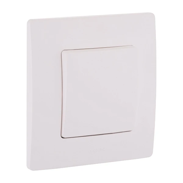 Legrand Etika Белый Переключатель 1-кл IP44