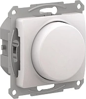 Светорегулятор Schneider Electric Glossa Перламутр поворотно-нажимной, 315Вт, механизм