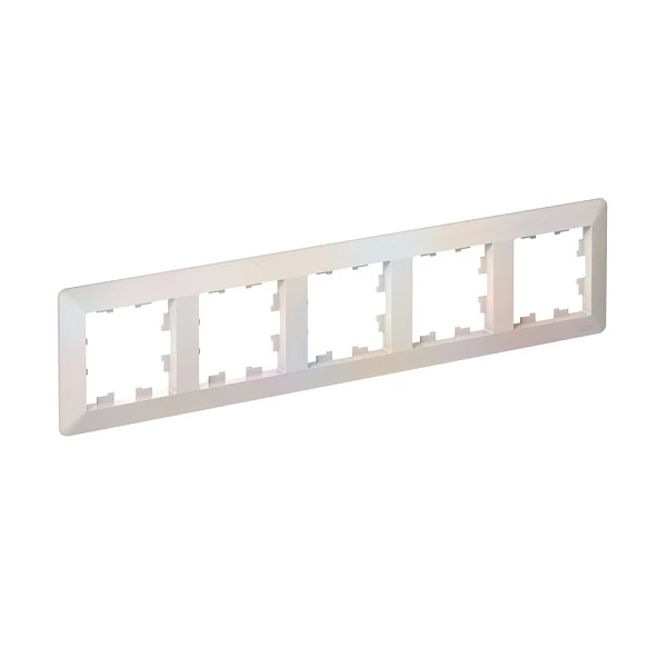 Systeme Electric AtlasDesign Air Жемчуг/дымчатый белый Рамка 5-ая