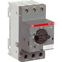 Автоматический выключатель ABB MS116-1.6 50 кА с регулируемой тепловой защитой 1.0A - 1.6А