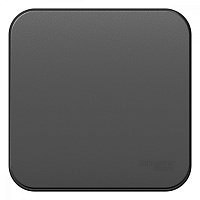 Выключатель Schneider Electric Blanca 1-кл 10А 250В антрацит изол.пластина
