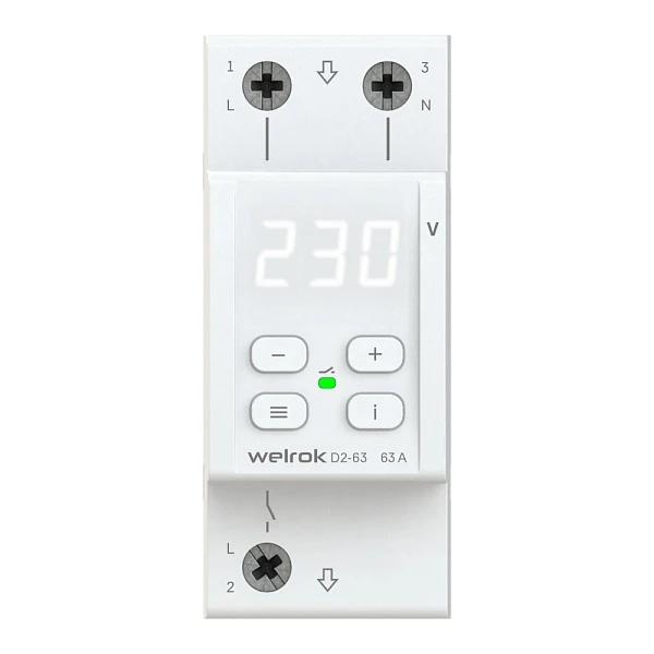 Werlok (Rbuz) Реле напряжения D2-63А