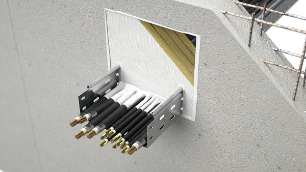 DKC Плита из минерального волокна с огнестойким покрытием, 1000х500х52 мм