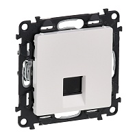 Розетка компьютерная Legrand Valena Life DIY RJ45 1-ая 6 кат UTP белый