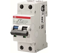 Дифференциальный автомат ABB DS201 1P+N 10A (C) 4,5KA ТИП AC 30мА