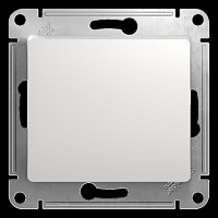 Выключатель Schneider Electric Glossa Белый 1-кл, сх.1, 10АХ