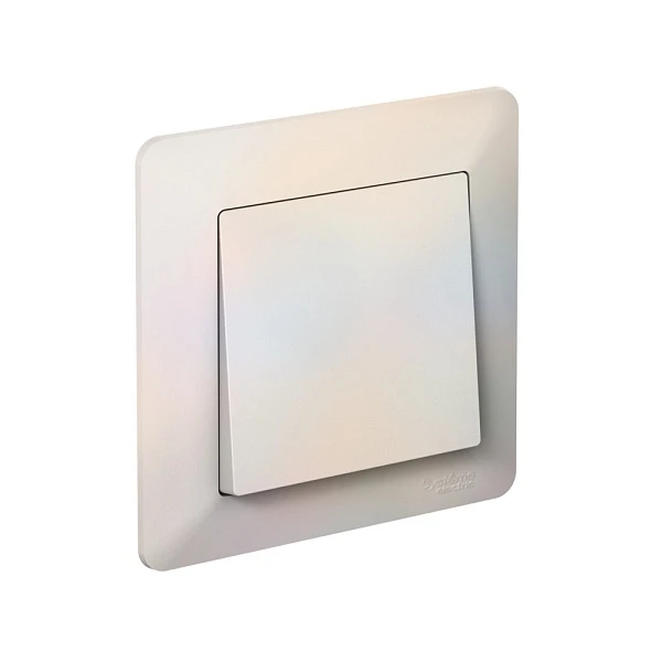 Systeme Electric AtlasDesign Air Жемчуг/дымчатый белый Рамка 1-ая