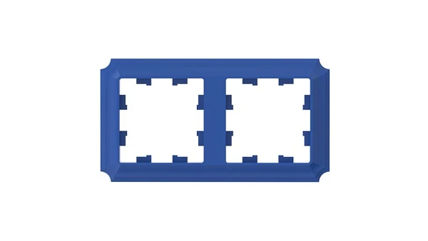 Systeme Electric AtlasDesign Antique Аквамарин Рамка 2-ая, универсальная