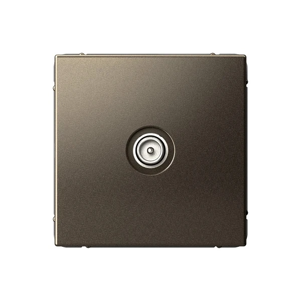 Systeme Electric ArtGallery Мокко TV Розетка оконечная 1DB, механизм