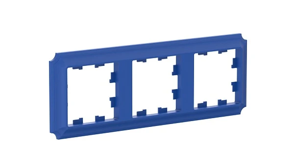 Systeme Electric AtlasDesign Antique Аквамарин Рамка 3-ая, универсальная