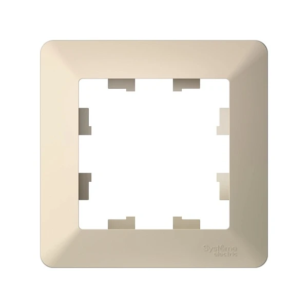 Systeme Electric AtlasDesign Air Бежевый/дымчатый белый Рамка 1-ая