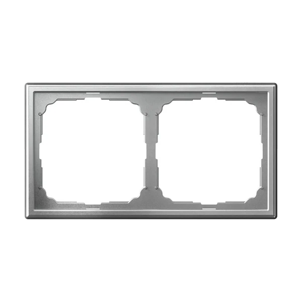 Systeme Electric ArtGallery Алюминий Рамка 2-ая, универсальная