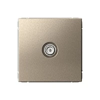 Systeme Electric ArtGallery Шампань TV Розетка проходная 4DB, механизм