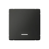 Systeme Electric ArtGallery Базальт Выключатель 1-клавишный с подсветкой, сх.1а, 10АХ, механизм