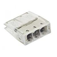 EKF PROxima Строительно-монтажная клемма СМК 2273-243 (с пастой) 3 отверстия 0,5-2.5мм2 (100шт.)