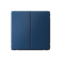 Systeme Electric ArtGallery Аквамарин Выключатель 2-клавишный кнопочный, сх.2, 10А, механизм