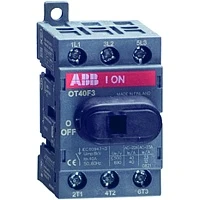 Выключатель-разъединитель ABB OT25F3 3Р 25А с ручкой управления