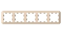 Systeme Electric AtlasDesign Antique Песочный Рамка 5-ая, универсальная