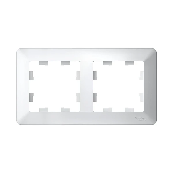 Systeme Electric AtlasDesign Air Белый/дымчатый белый Рамка 2-ая